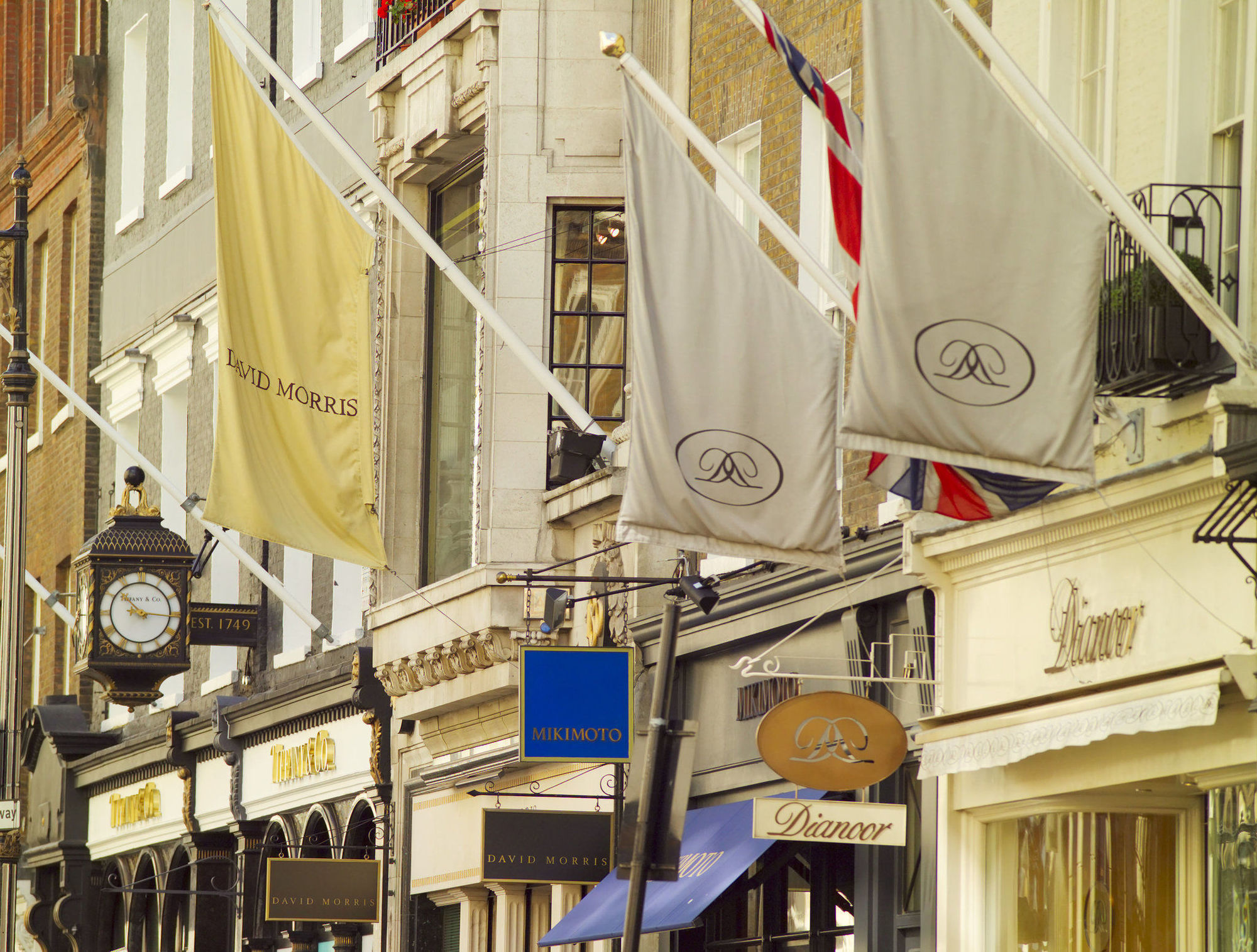 Hotel The Langham Londra Esterno foto The Montblanc store in London