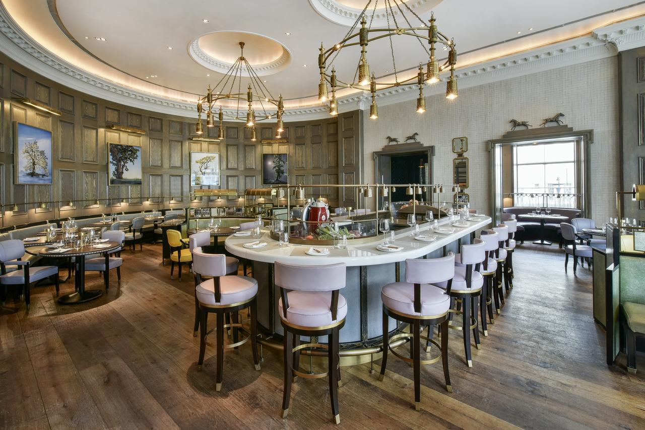 Hotel The Langham Londra Esterno foto The interior of the restaurant